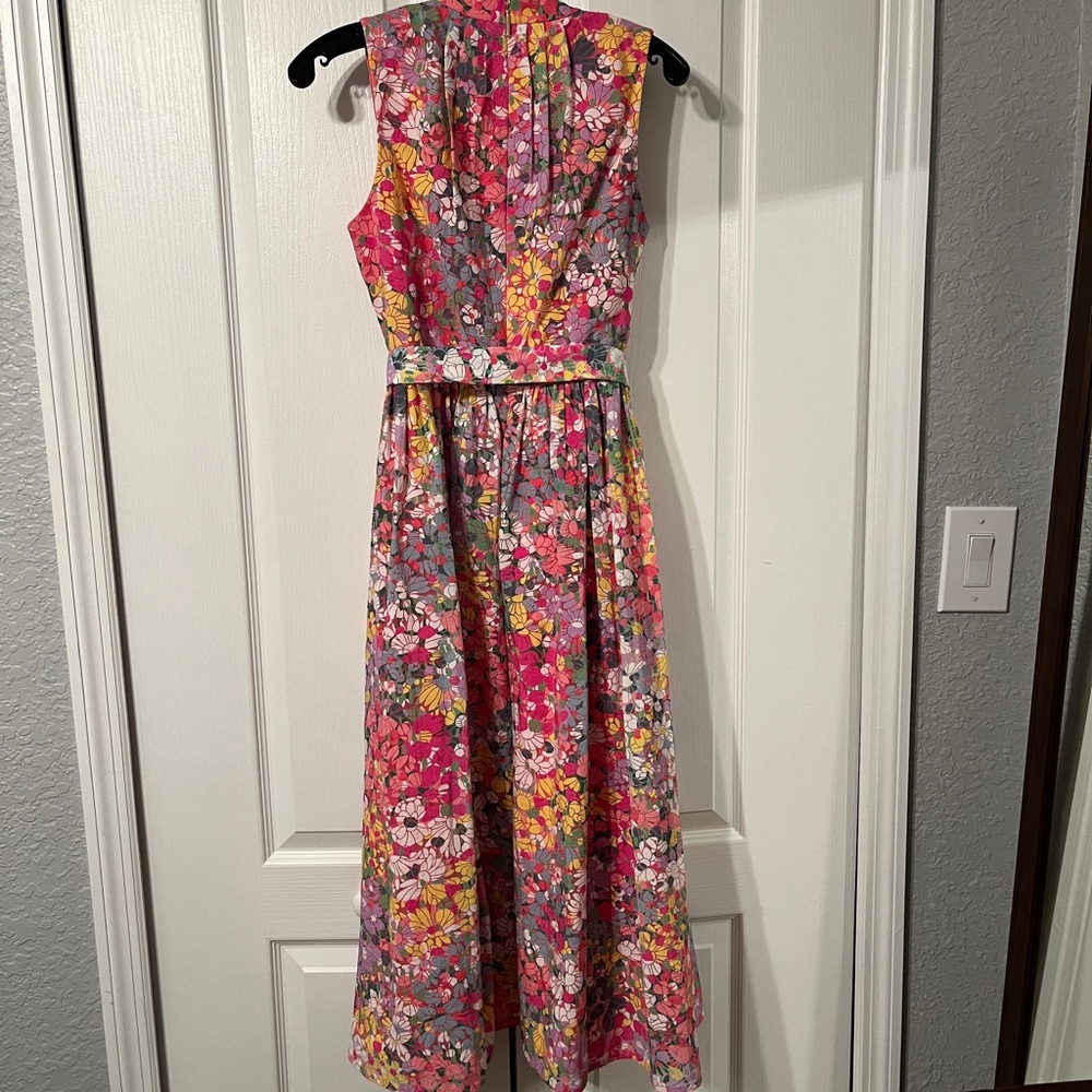 NWT Kate Spade Dots Burnout Floral Dress Size 4 - Picture 11 of 13